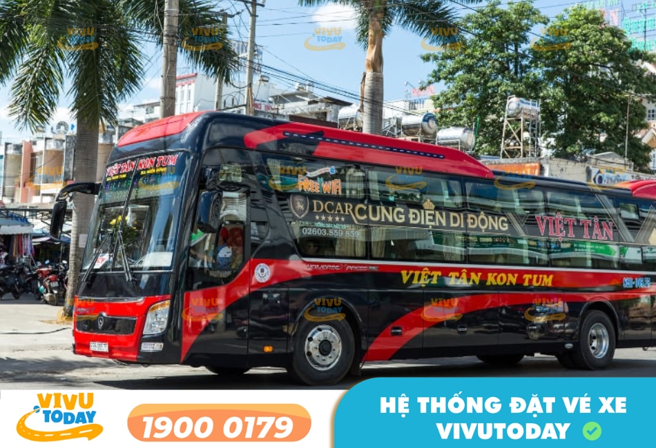 Nhà xe Việt Tân tuyến Buôn Ma Thuột Đắk Lắk đi Đà Lạt Lâm Đồng