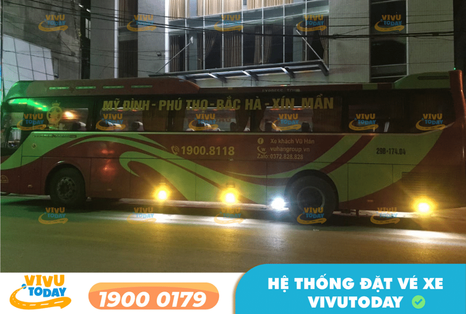 Nhà xe Vũ Hán Group tuyến Tuyên Quang đi Hà Nội