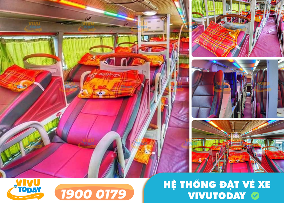 Xe giường nằm 44 chỗ hiện đại của nhà xe Tâm Minh Phương