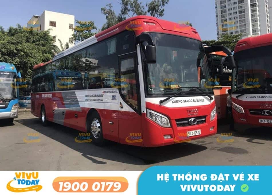 Xe khách Kumho Samco Buslines từ Rạch Giá Nam Du - Kiên Giang đi Sài Gòn