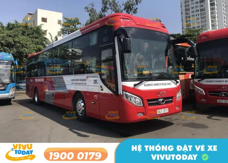 Xe khách Kumho Samco Buslines từ Rạch Giá Nam Du - Kiên Giang đi Sài Gòn