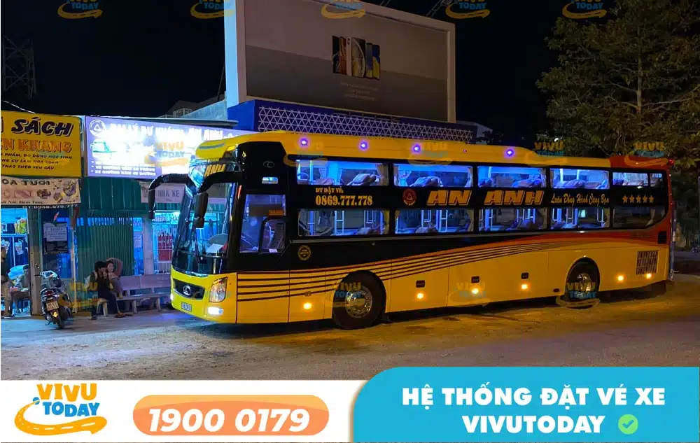 Nhà xe An Anh Limousine - Xe giường nằm đôi tuyến Sài Gòn đi Đà Lạt