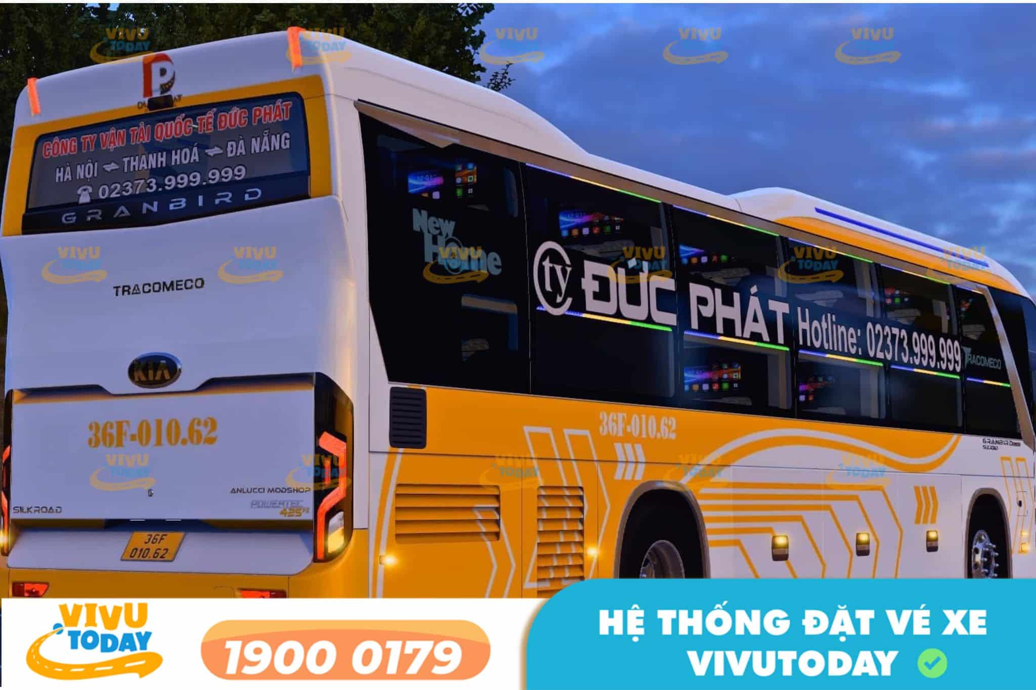 Nhà xe Đức Phát tuyến Thanh Hóa đi Hà Nội