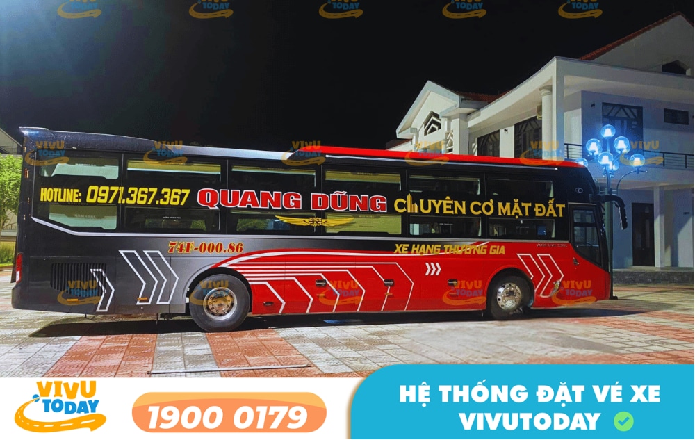 Nhà xe Quang Dũng Limousine tuyến Đà Nẵng đi Hà Nội