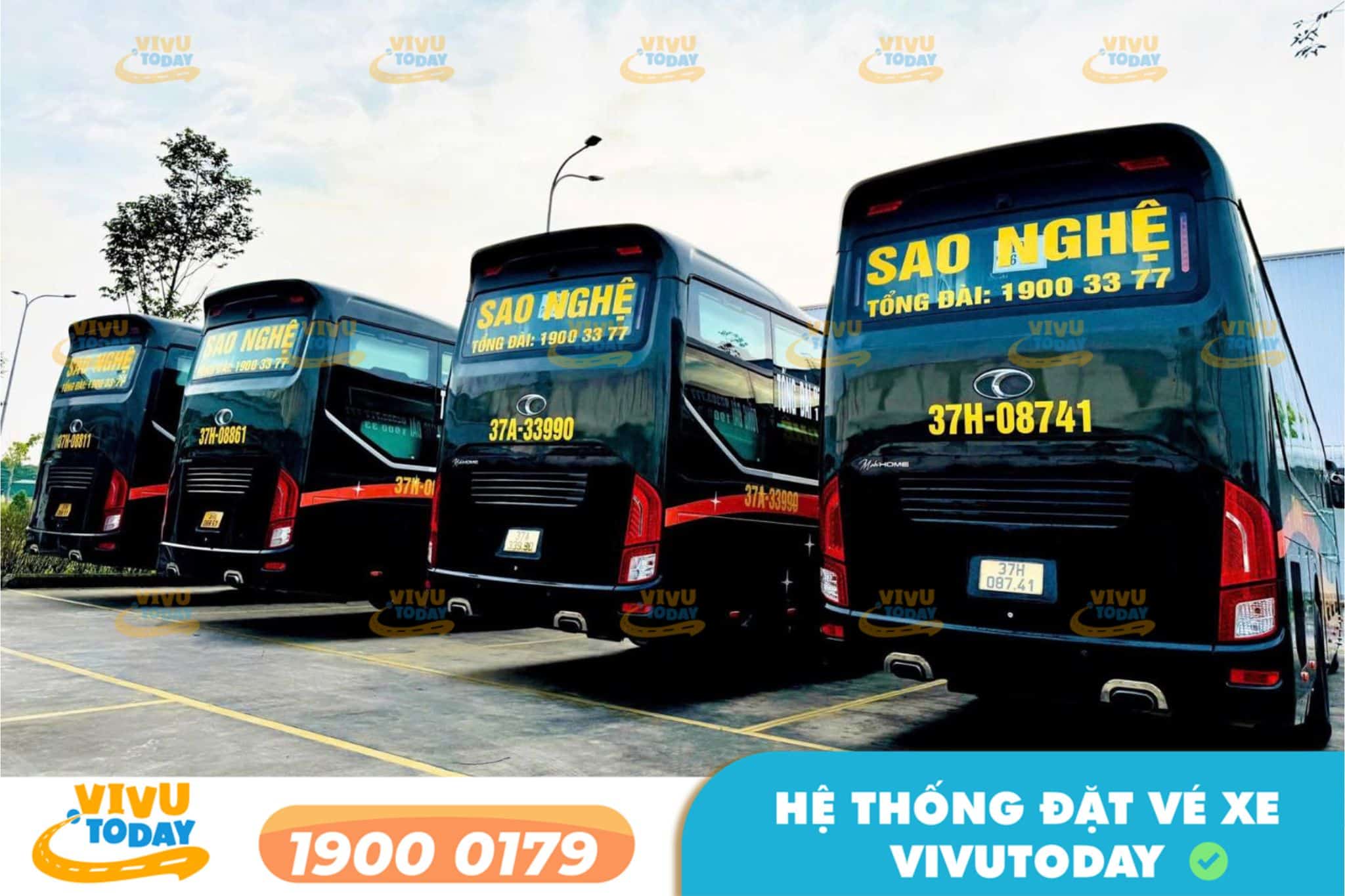 Nhà xe Sao Nghệ Limousine tuyến Vinh Nghệ An đi Hà Nội
