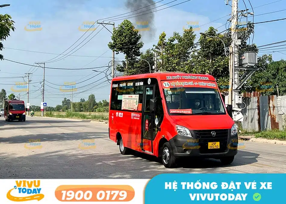 Dịch vụ xe buýt Phương Trang An Giang