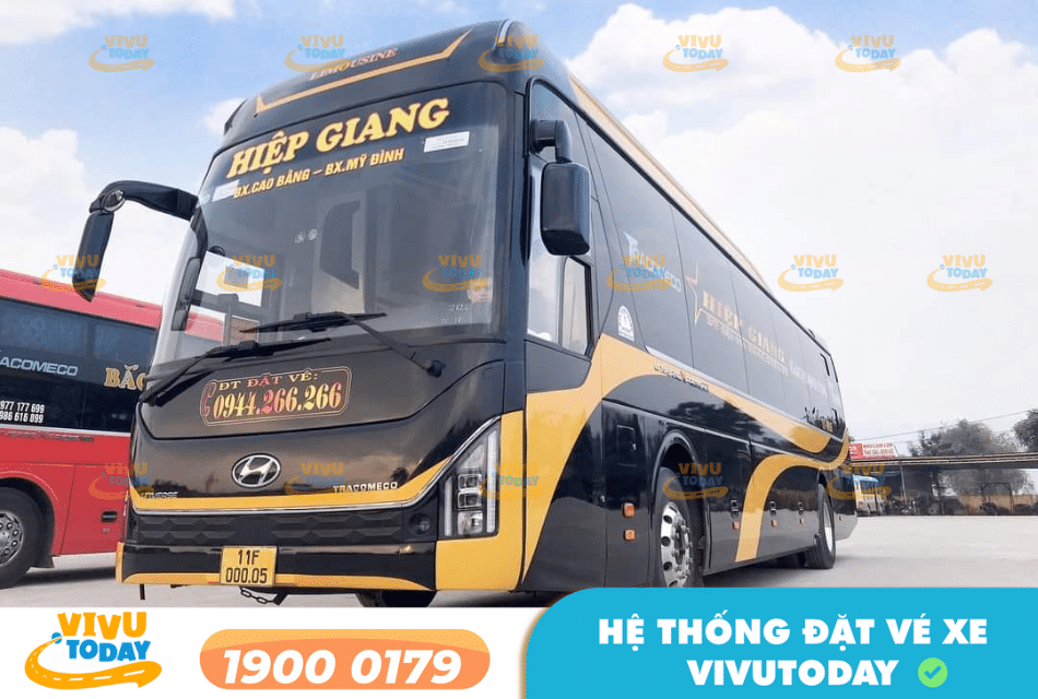 Nhà xe Hiệp Giang tuyến Hà Nội đi Cao Bằng
