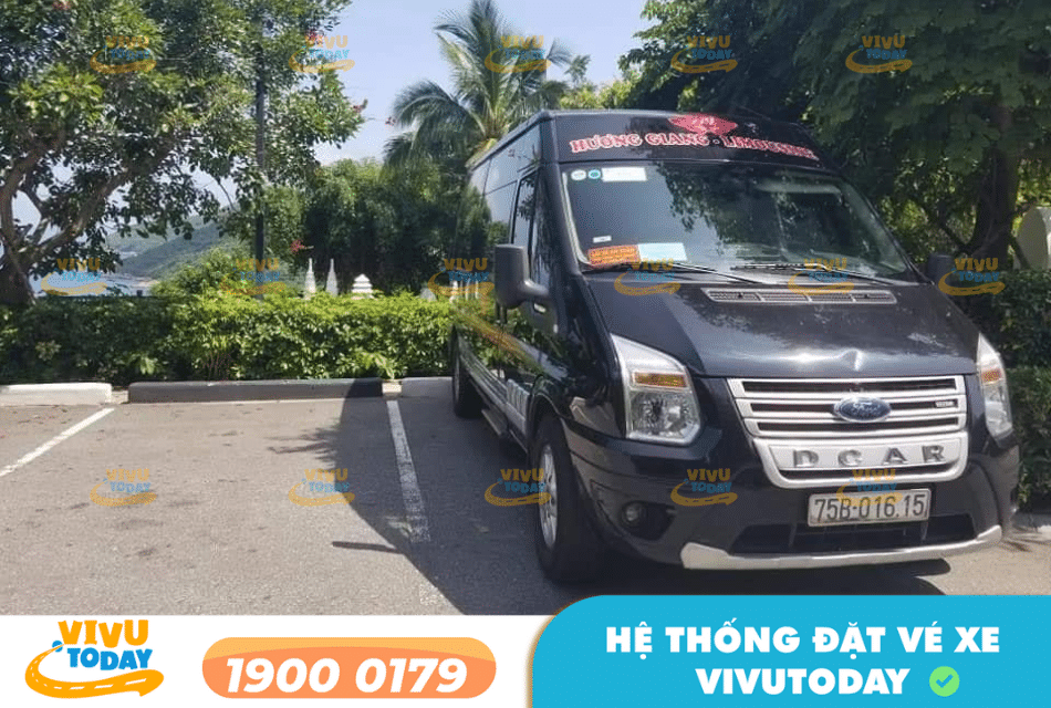 Nhà xe Hương Giang Limousine tuyến Đà Nẵng đi Huế