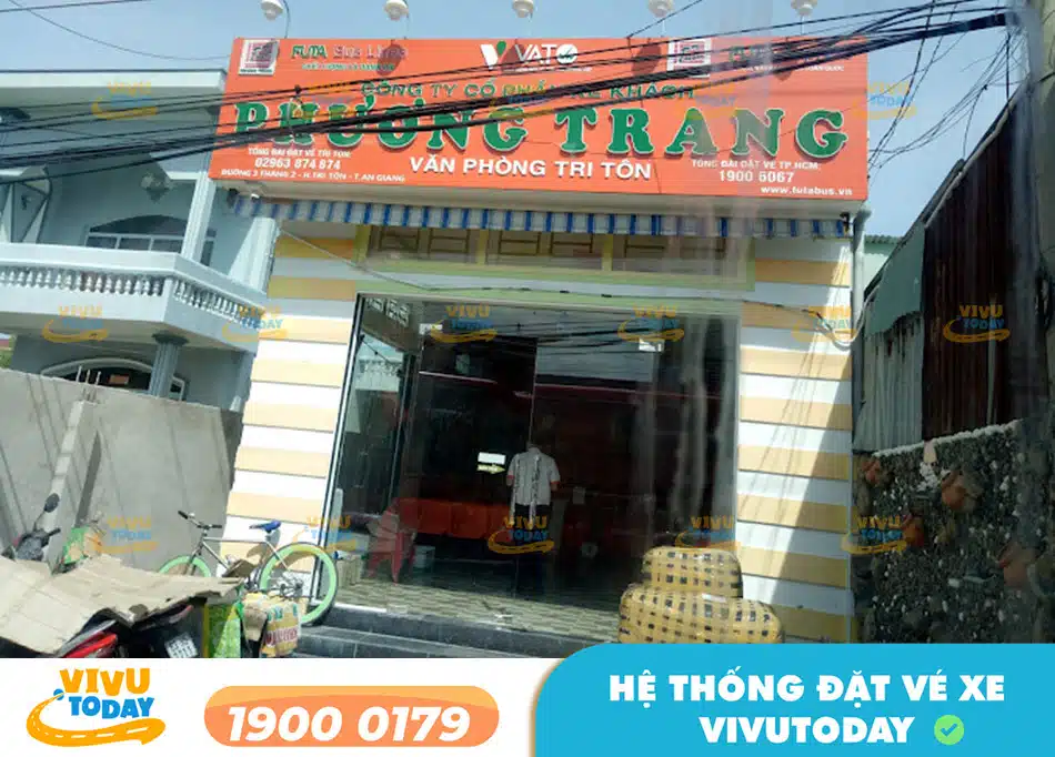 Văn phòng nhà xe Phương Trang tại Tri Tôn - An Giang
