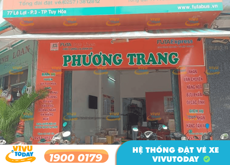 Địa chỉ nhà xe Phương Trang tại Phú Yên
