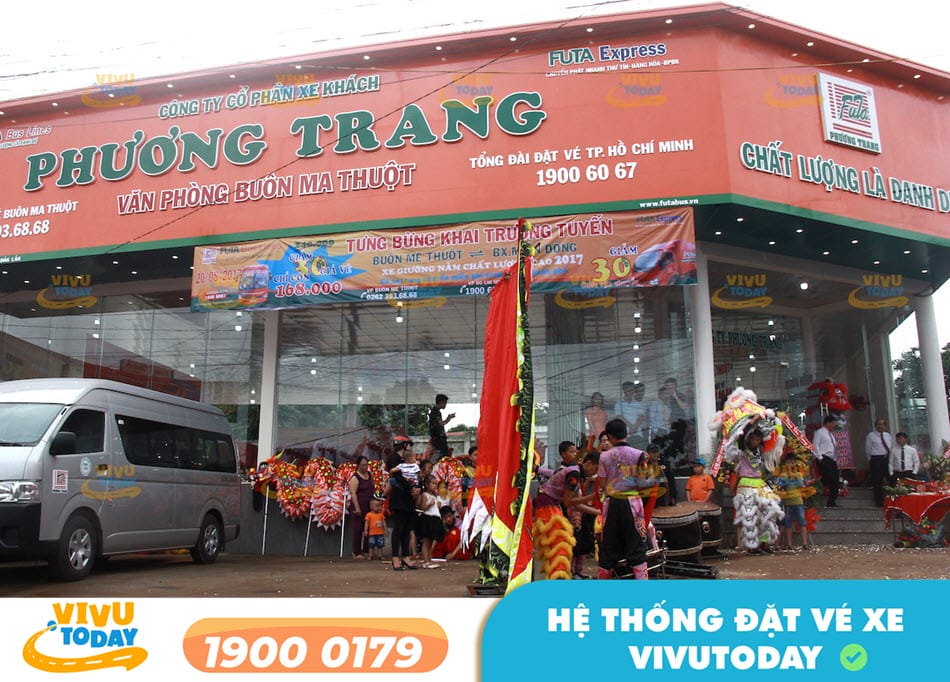 Địa chỉ văn phòng nhà xe Phương Trang tại Buôn Ma Thuột - Đắk Lắk