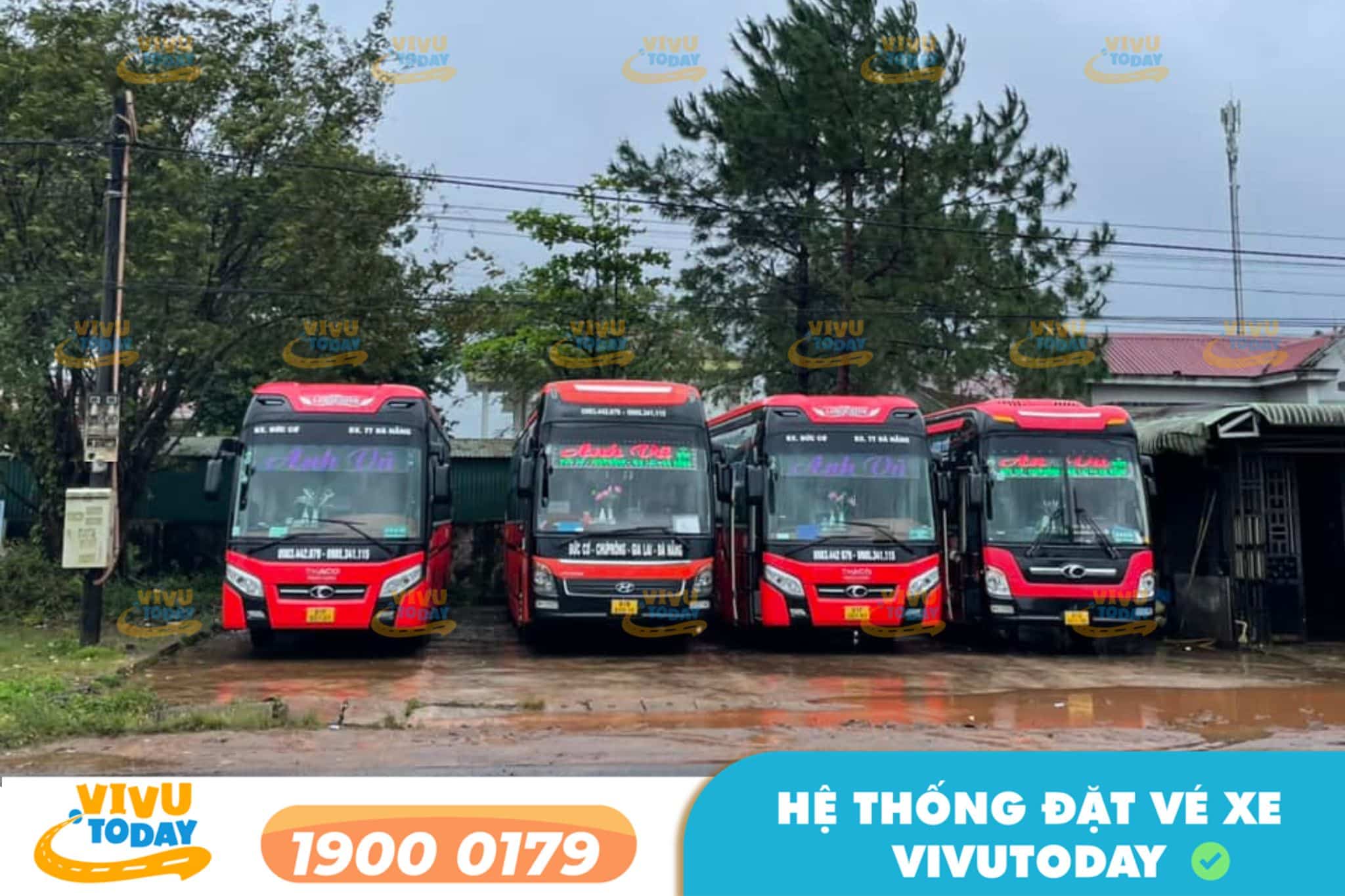 Nhà xe Anh Vũ tuyến Đà Nẵng đi Gia Lai