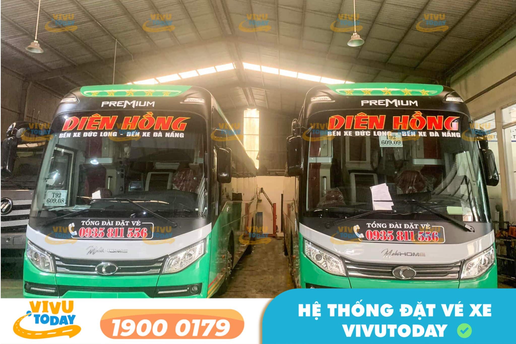 Nhà xe Diên Hồng tuyến Đà Nẵng đi Gia Lai