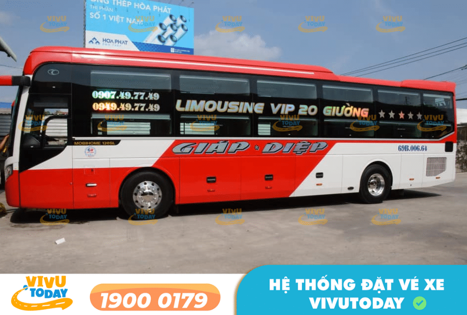 Nhà xe Giáp Diệp tuyến Sài Gòn đi Cần Thơ