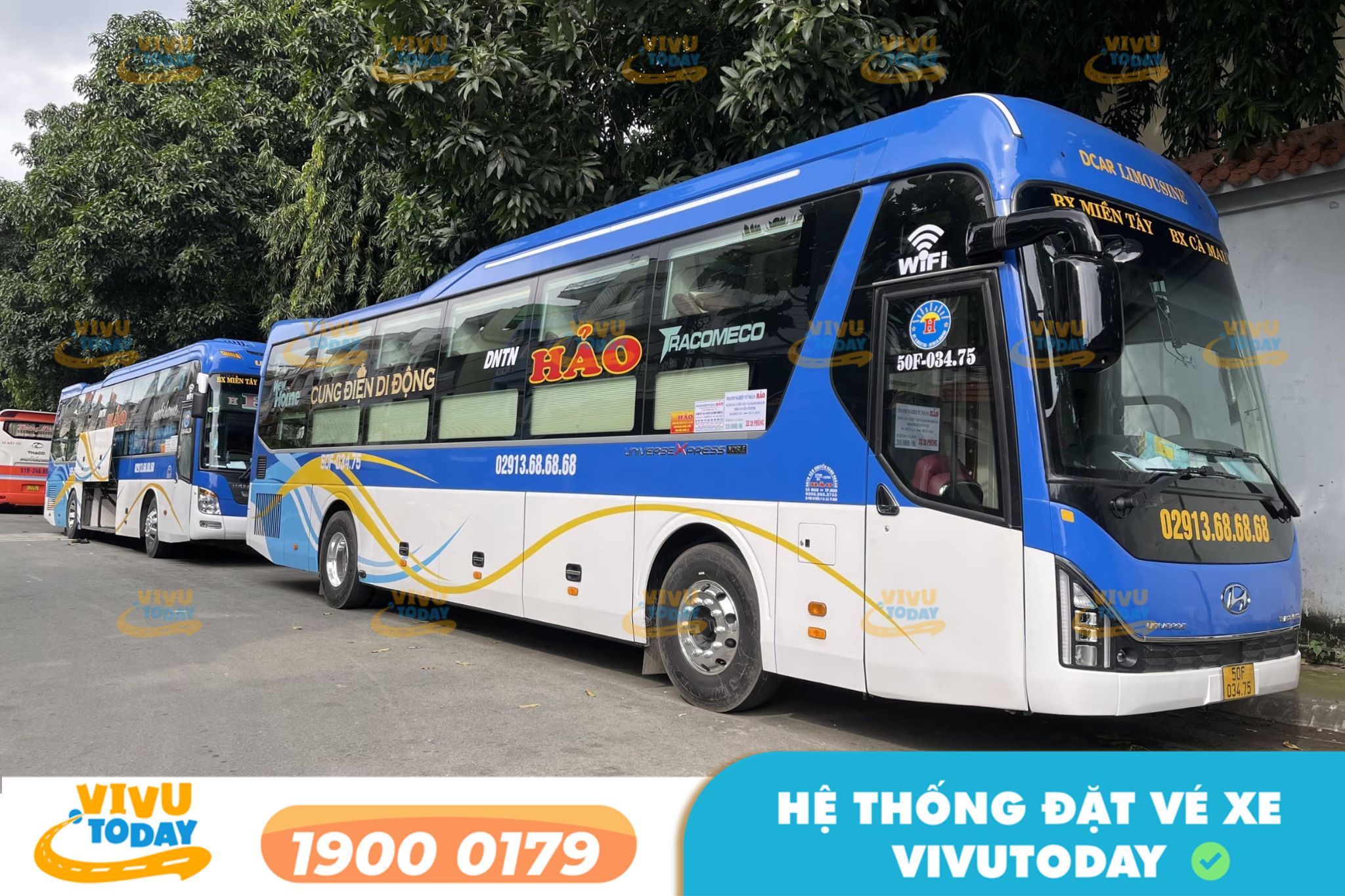 Nhà xe Hảo tuyến Sài Gòn đi Cà Mau