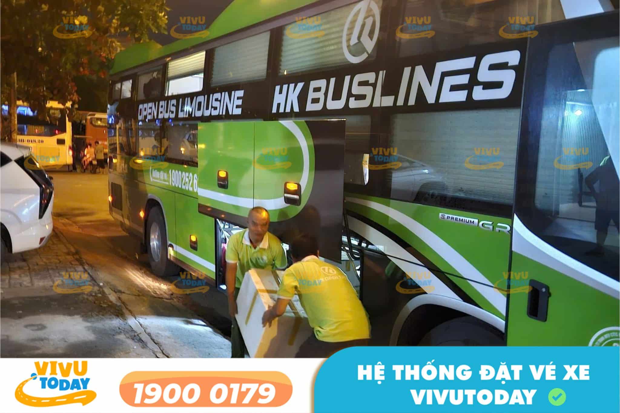 Nhà xe HK Buslines tuyến Hà Nội đi Hà Tĩnh