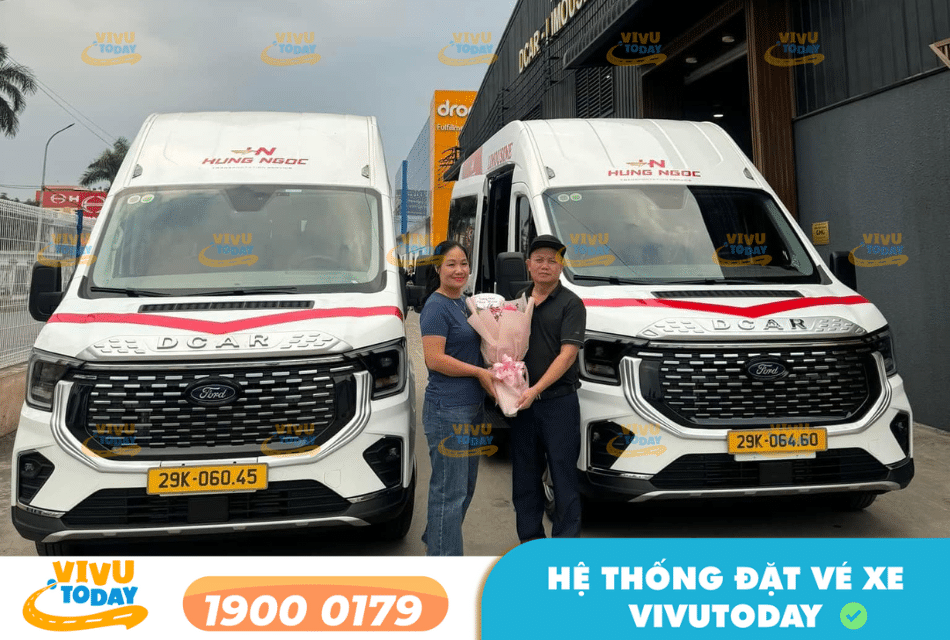 Nhà xe Hùng Ngọc Limousine tuyến Hà Nội đi Bắc Giang