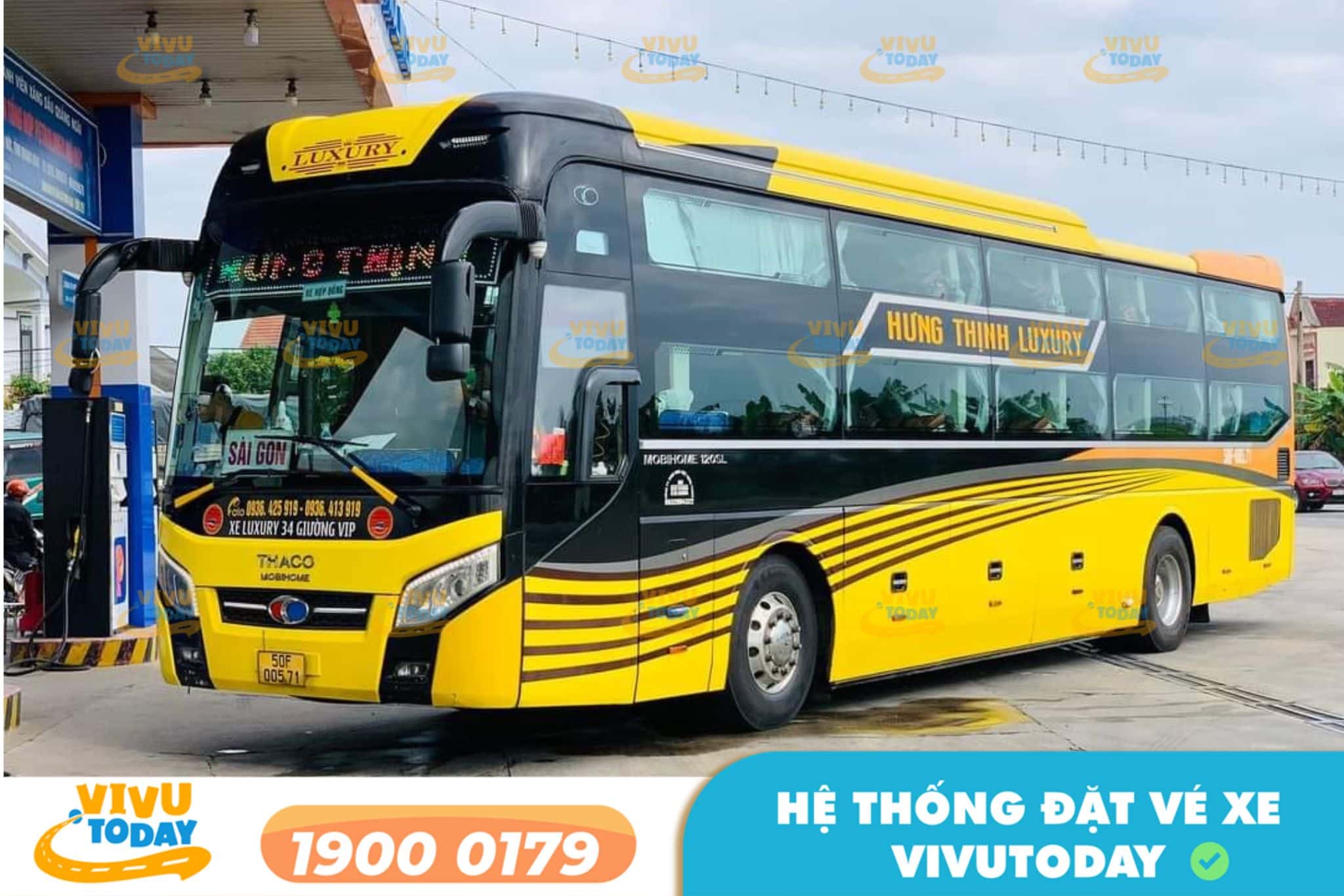 Nhà xe Hưng Thịnh tuyến Sài Gòn đi Quảng Ngãi