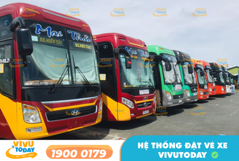 Nhà xe Mai Thảo tuyến Sài Gòn đi An Giang