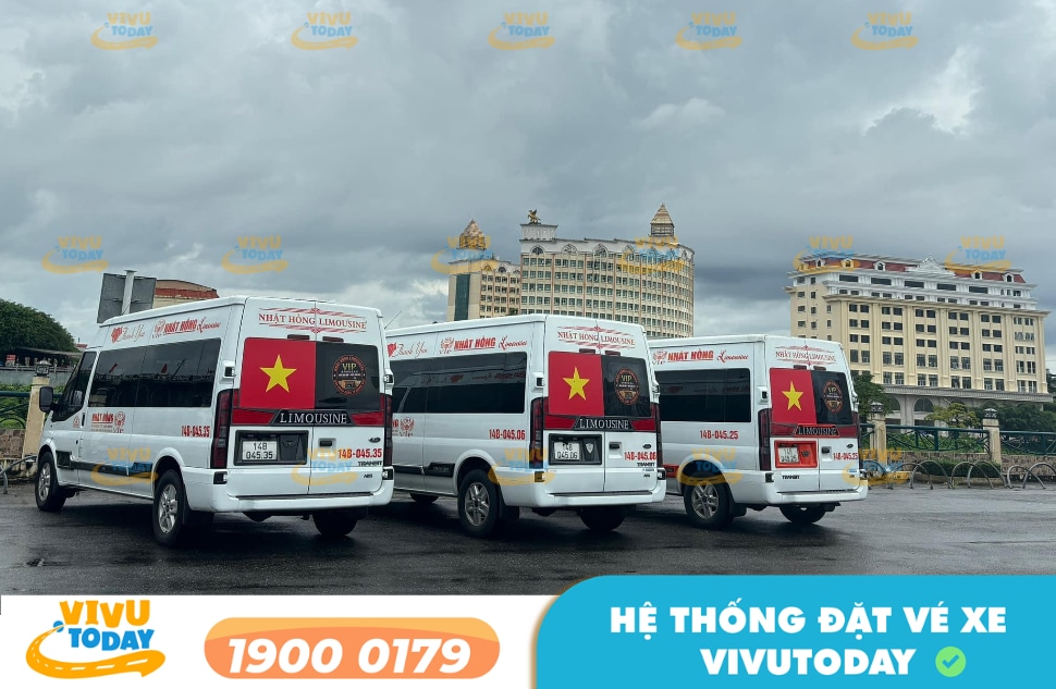 Nhà xe Nhật Hồng Limousine tuyến Hà Nội đi Móng Cái Quảng Ninh