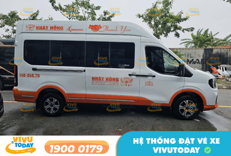 Nhà xe Nhật Hồng Limousine tuyến Hà Nội đi Móng Cái