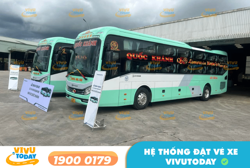 Nhà xe Quốc Khánh tuyến Đà Nẵng đi Đà Lạt