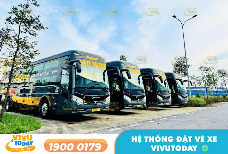 Nhà xe Sao Nghệ Limousine tuyến Hà Nội đi Nghệ An