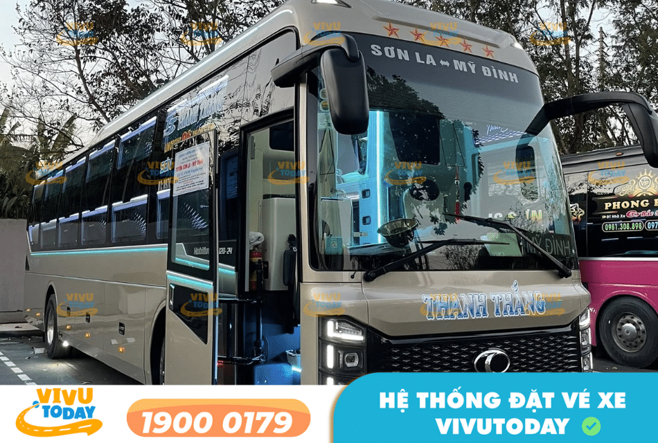 Nhà xe Thanh Thắng tuyến Hà Nội đi Mộc Châu - Sơn La