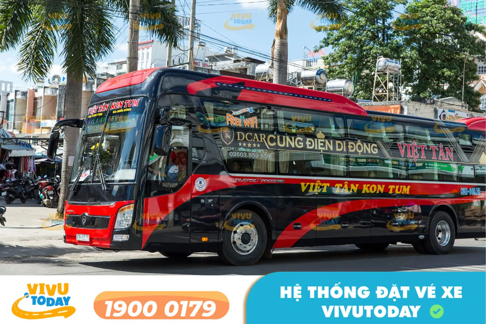 Nhà xe Việt Tân tuyến Đà Nẵng đi Quảng Trị 