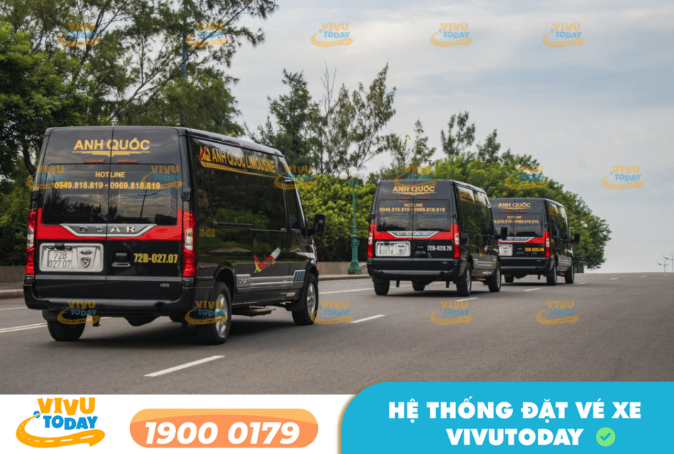 Nhà xe Anh Quốc Limousine - Xe Limousine tuyến Hà Nội đi Vinh - Nghệ An