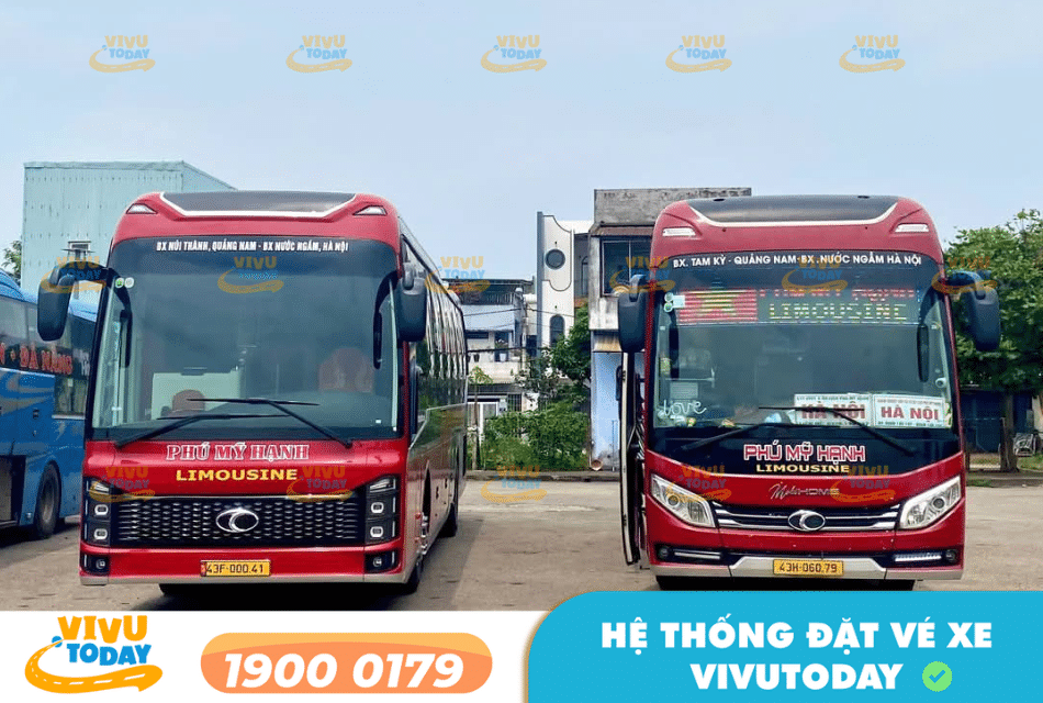 Nhà xe Phú Mỹ Hạnh tuyến Hà Nội đi Đà Nẵng