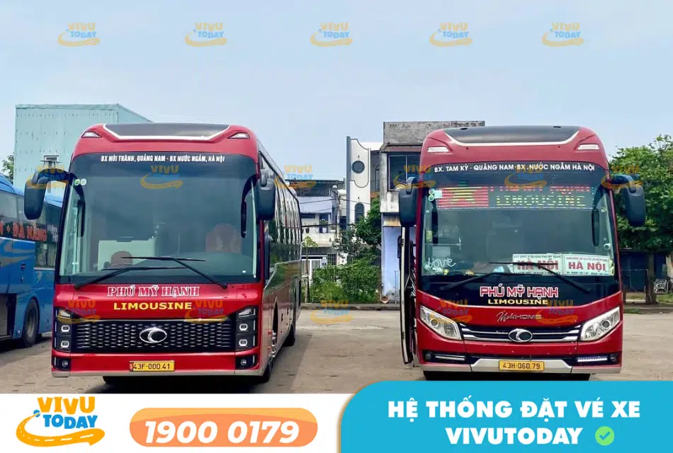 Nhà xe Phú Mỹ Hạnh tuyến Hà Nội đi Đà Nẵng