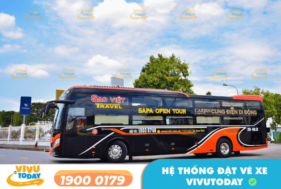 Nhà xe Sao Việt tuyến Hà Nội đi Sapa Lào Cai