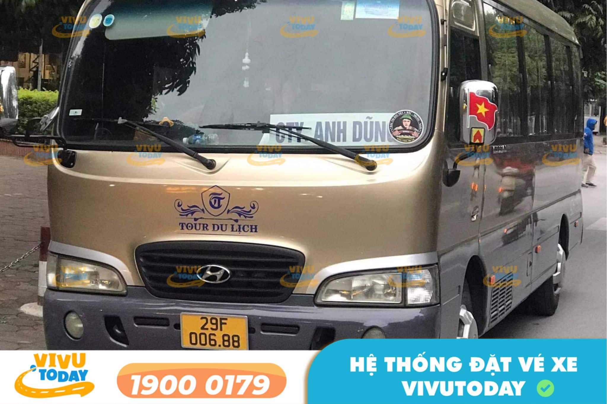 Nhà xe Anh Dũng tuyến Hà Nội đi Hòa Bình