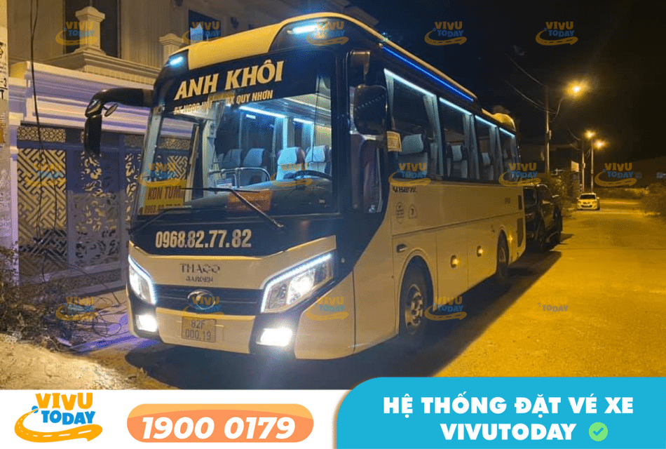 Nhà xe Anh Khôi tuyến Hà Nội đi Gia Lai