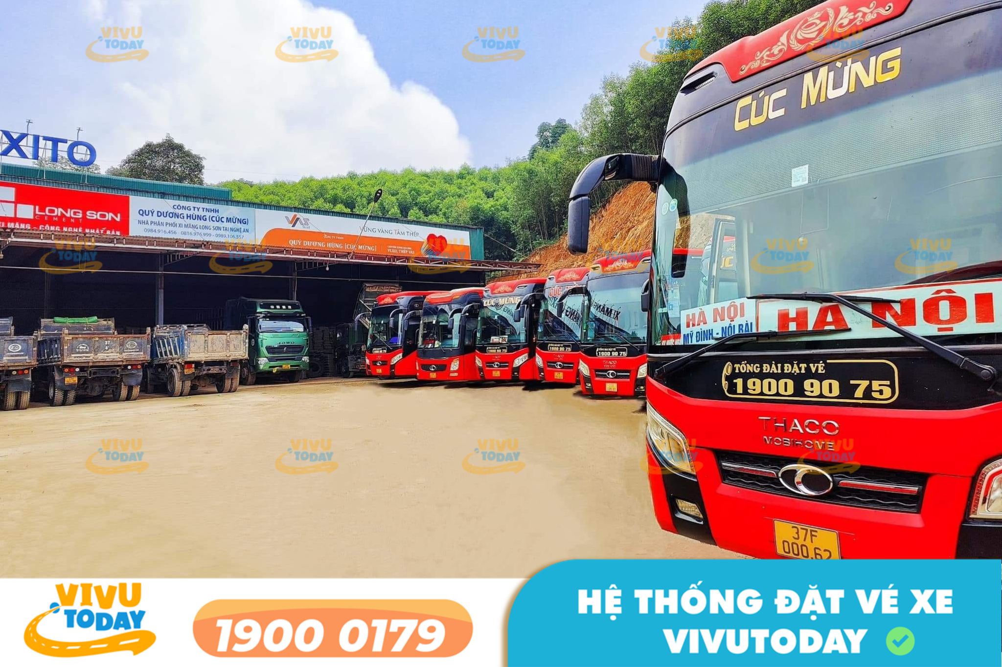 Nhà xe Cúc Mừng tuyến Đà Nẵng đi Đồng Hới Quảng Bình