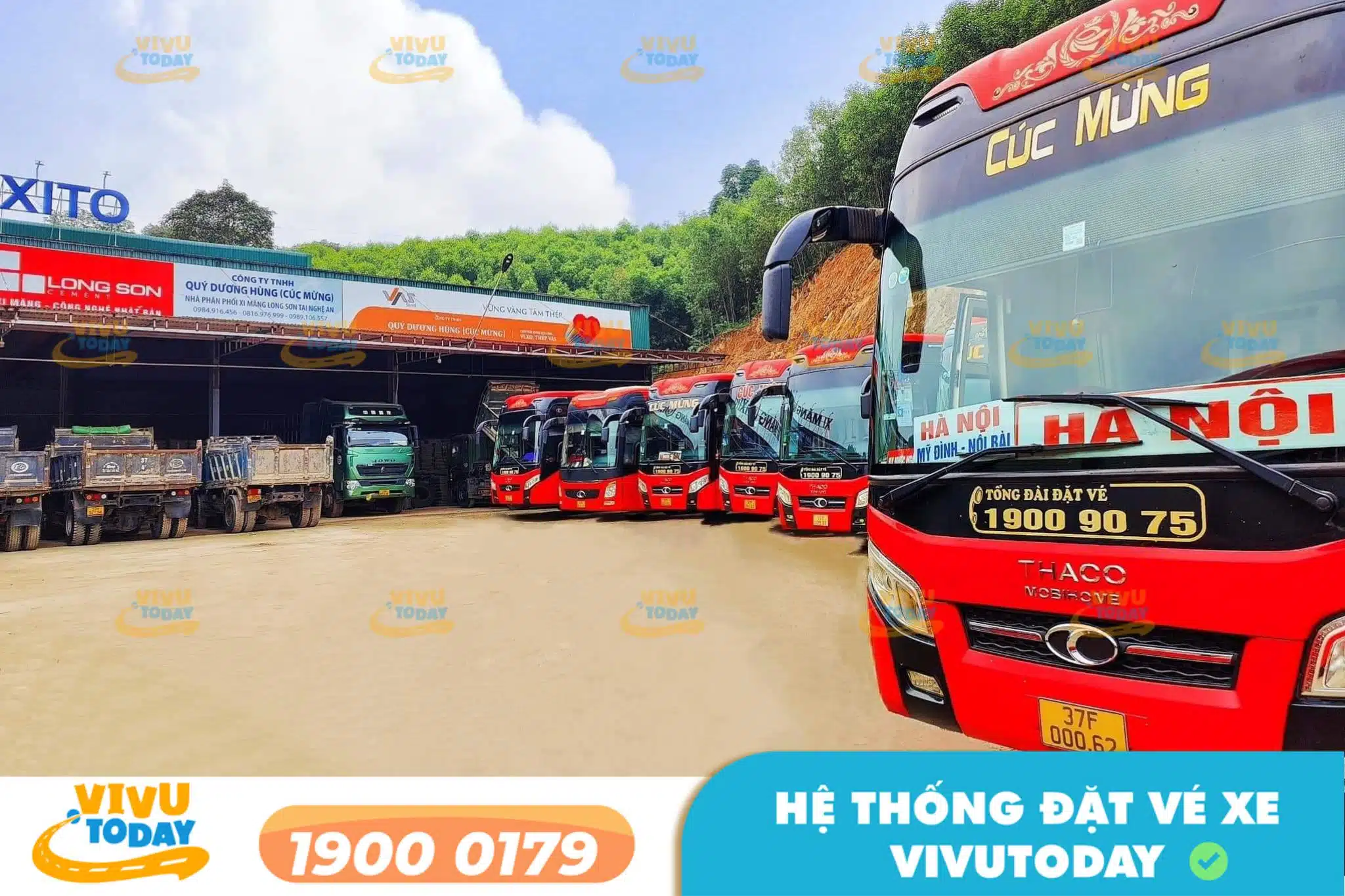 Nhà xe Cúc Mừng tuyến Đà Nẵng đi Đồng Hới Quảng Bình