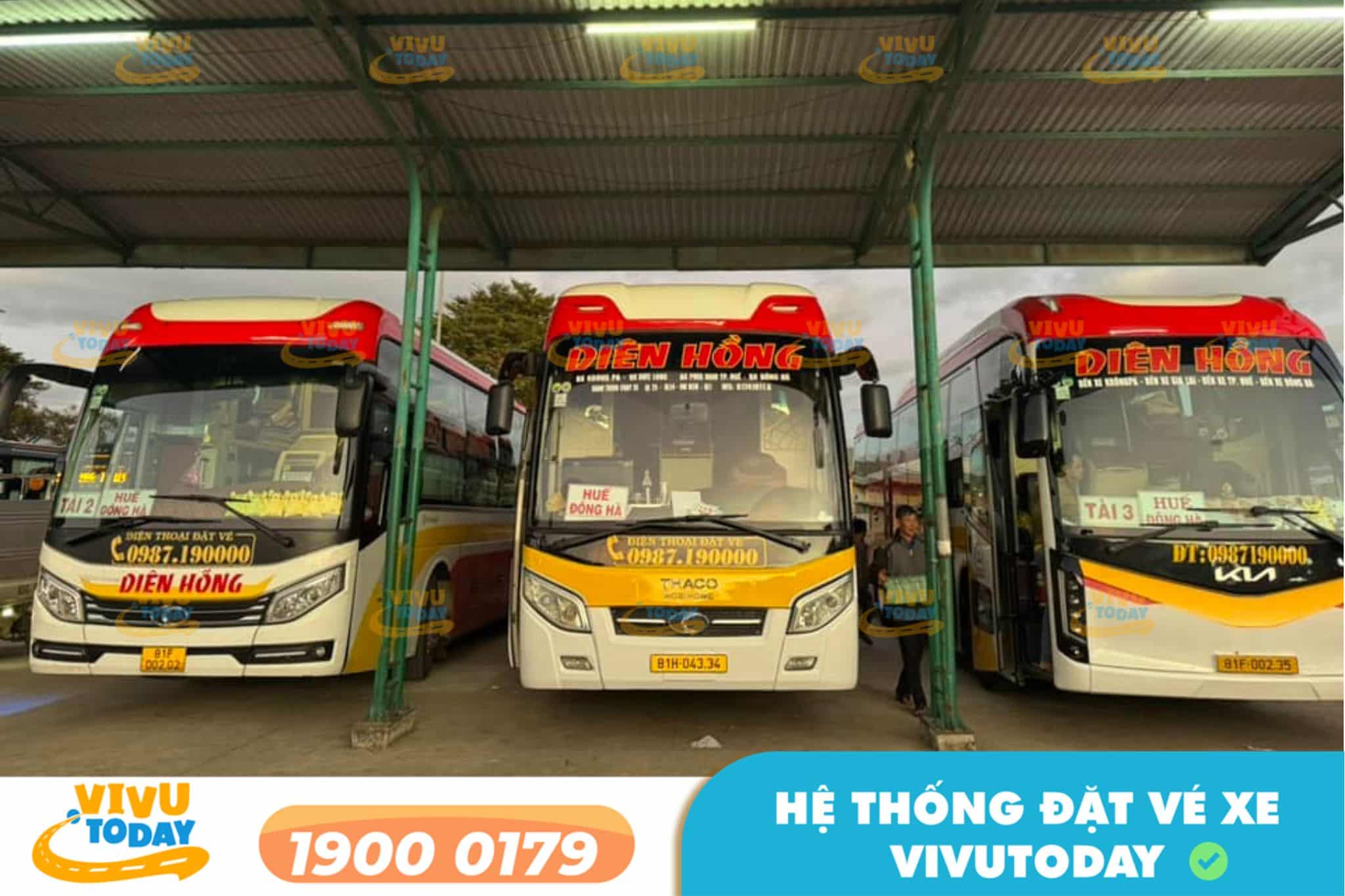 Nhà xe Diên Hồng tuyến Đà Nẵng đi Bình Định