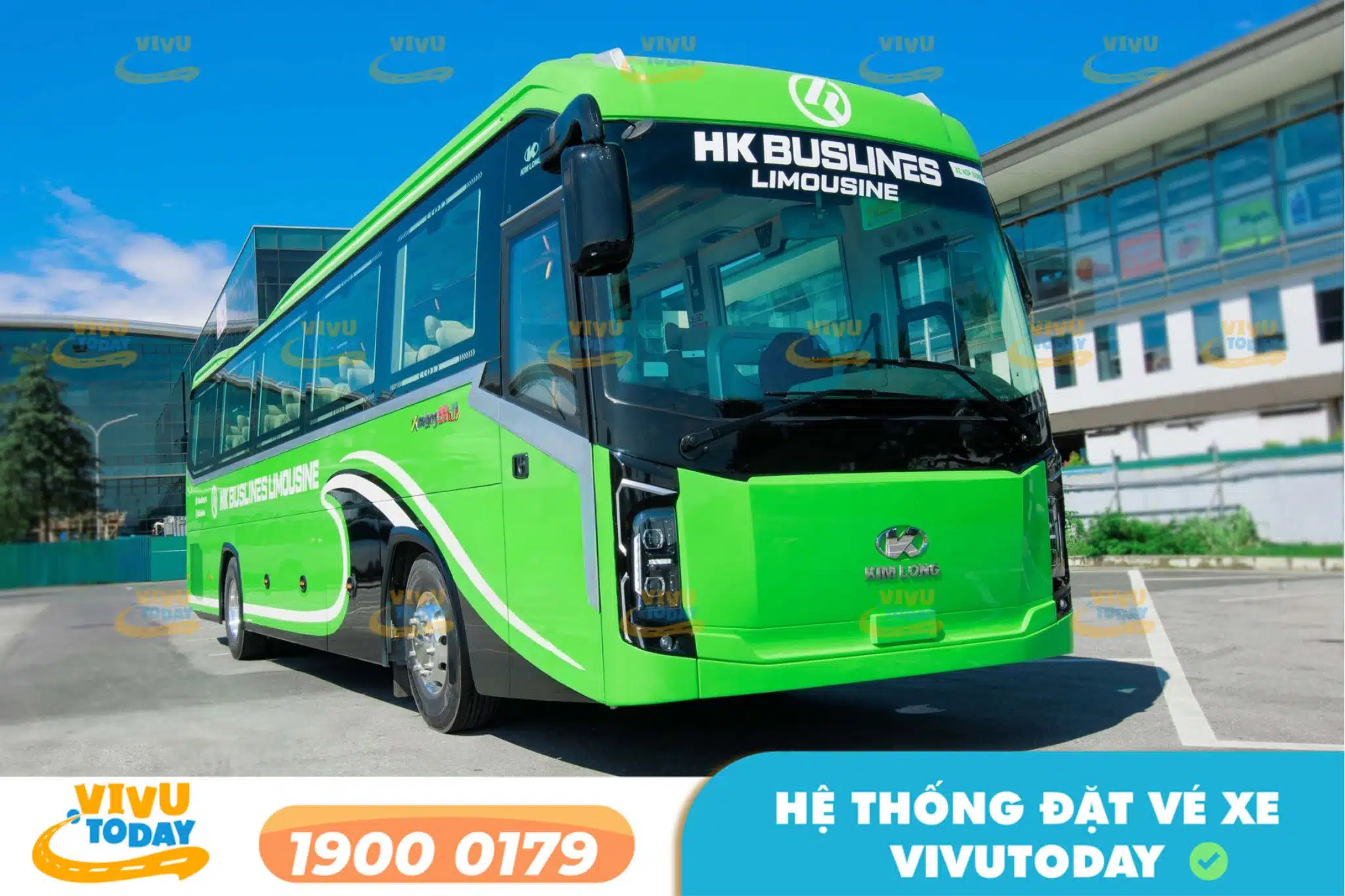 Nhà xe HK BUSLINES tuyến Đà Nẵng đi Đồng Hới Quảng Bình