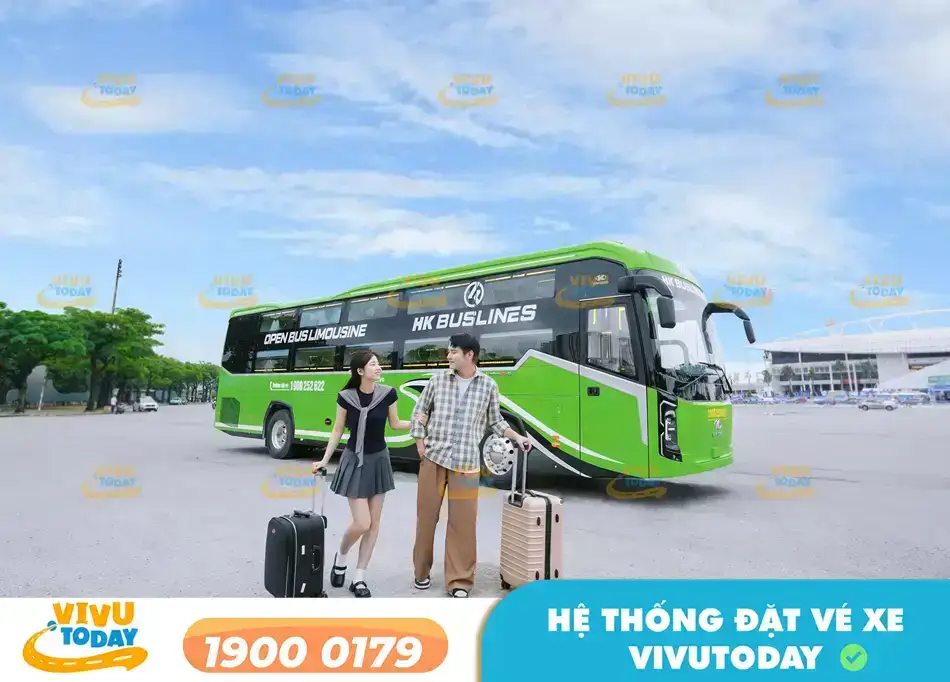 Nhà xe HK Buslines tuyến xe Hà Nội đi Quảng Nam