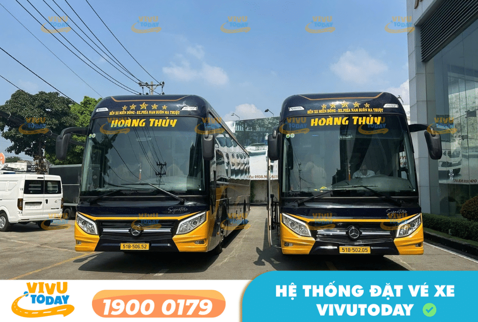Nhà xe Hoàng Thủy tuyến Bến xe Phía Nam Buôn Ma Thuột đi Sài Gòn