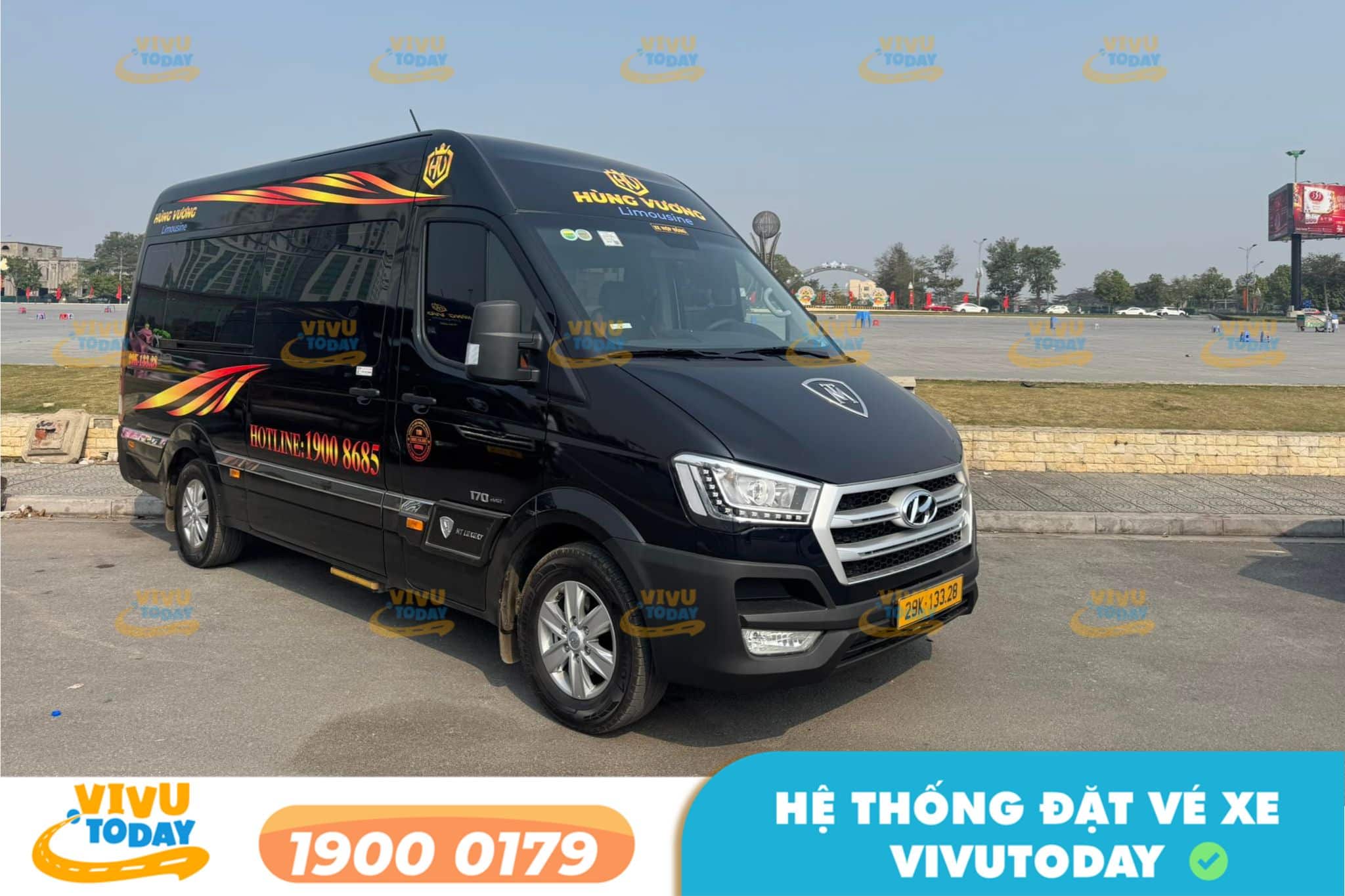 Nhà xe Hùng Vương Limousine tuyến Hà Nội đi Việt Trì Phú Thọ