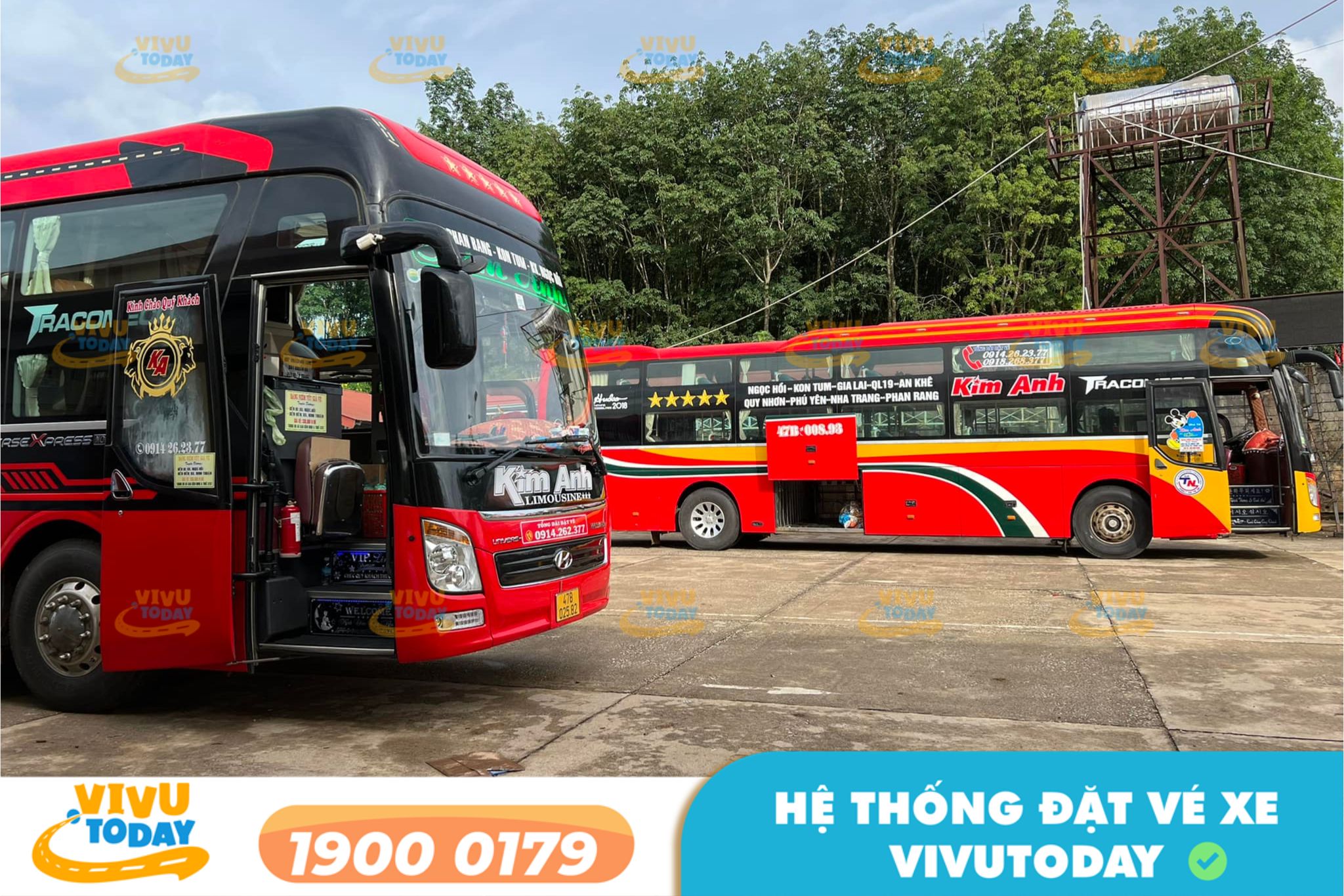 Nhà xe Kim Anh tuyến Đà Nẵng đi Đắk Lắk