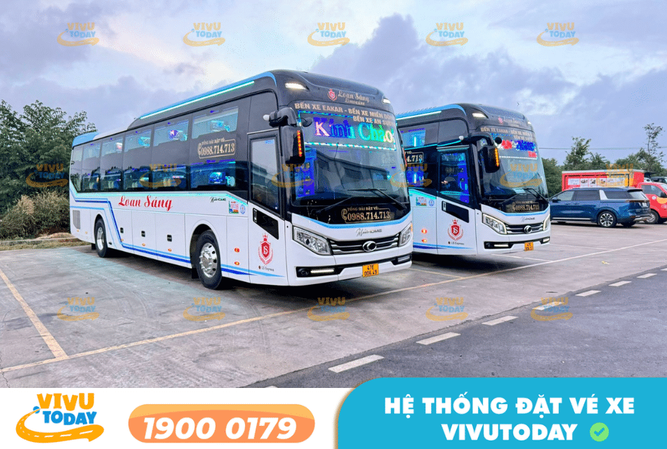 Nhà xe Loan Sáng tuyến Đắk Lắk đi Sài Gòn