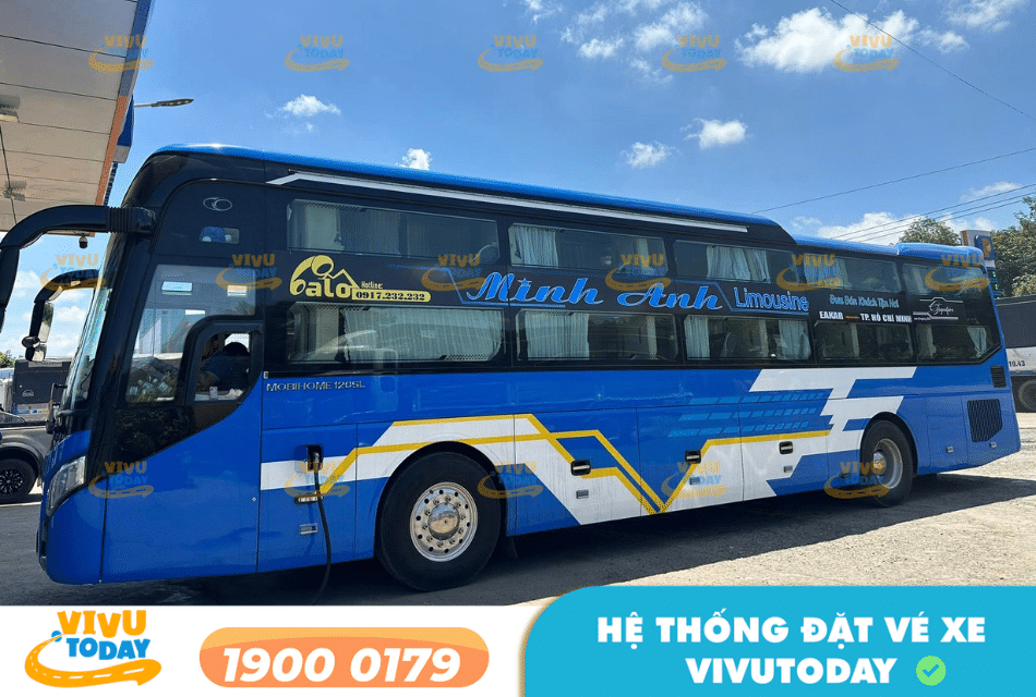 Nhà xe Minh Anh từ Bến xe Phía Nam Buôn Ma Thuột đi Sài Gòn
