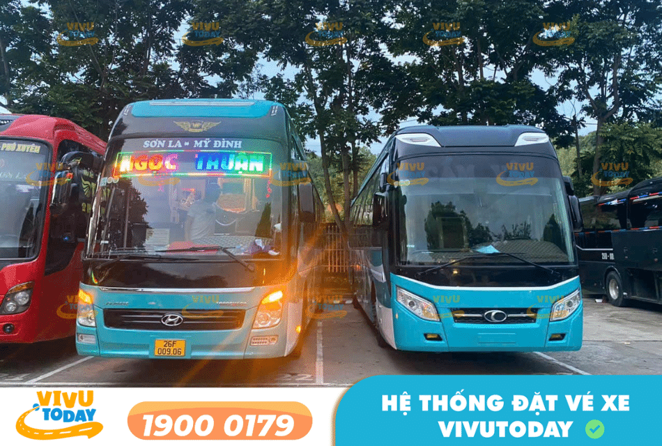 Nhà xe Ngọc Thuận tuyến Hà Nội đi Mộc Châu - Sơn La