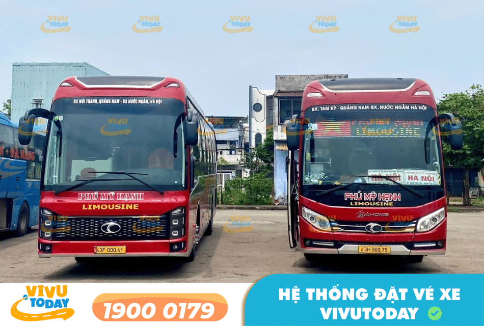 Nhà xe Phú Mỹ Hạnh tuyến Hà Nội đi Quảng Nam