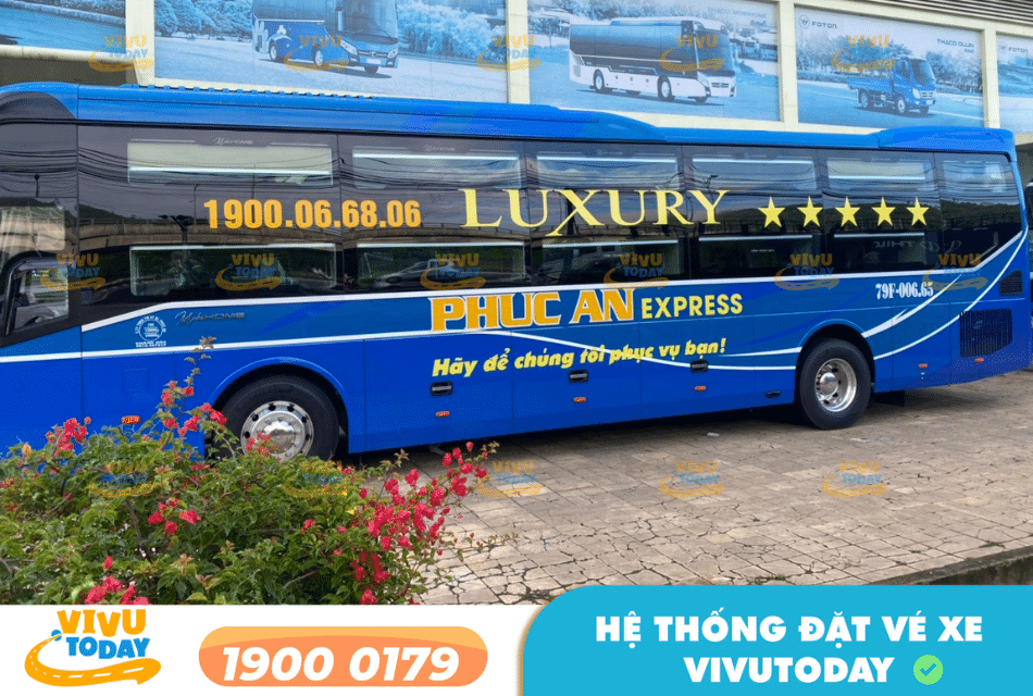 Nhà xe Phúc An Express tuyến Sài Gòn đi Cam Ranh - Khánh Hòa