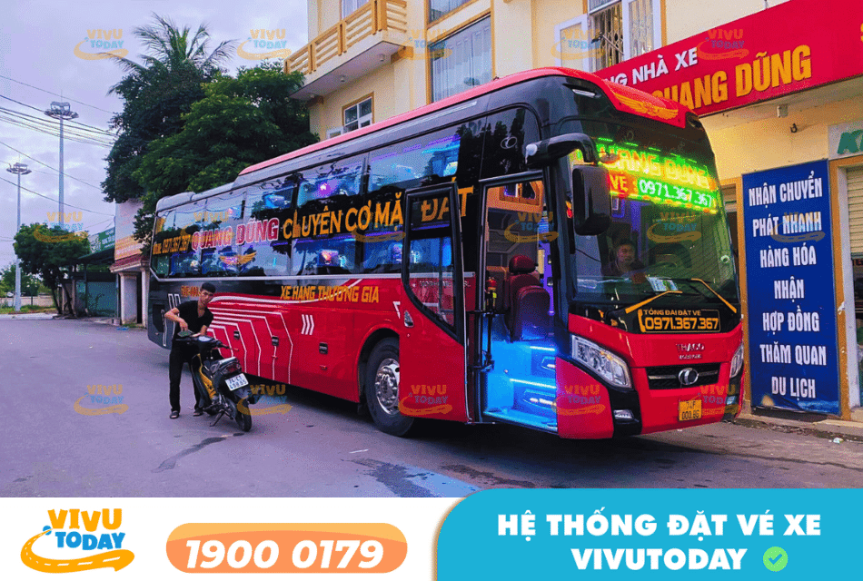 Nhà xe Quang Dũng Limousine tuyến Đà Nẵng đi Nam Định