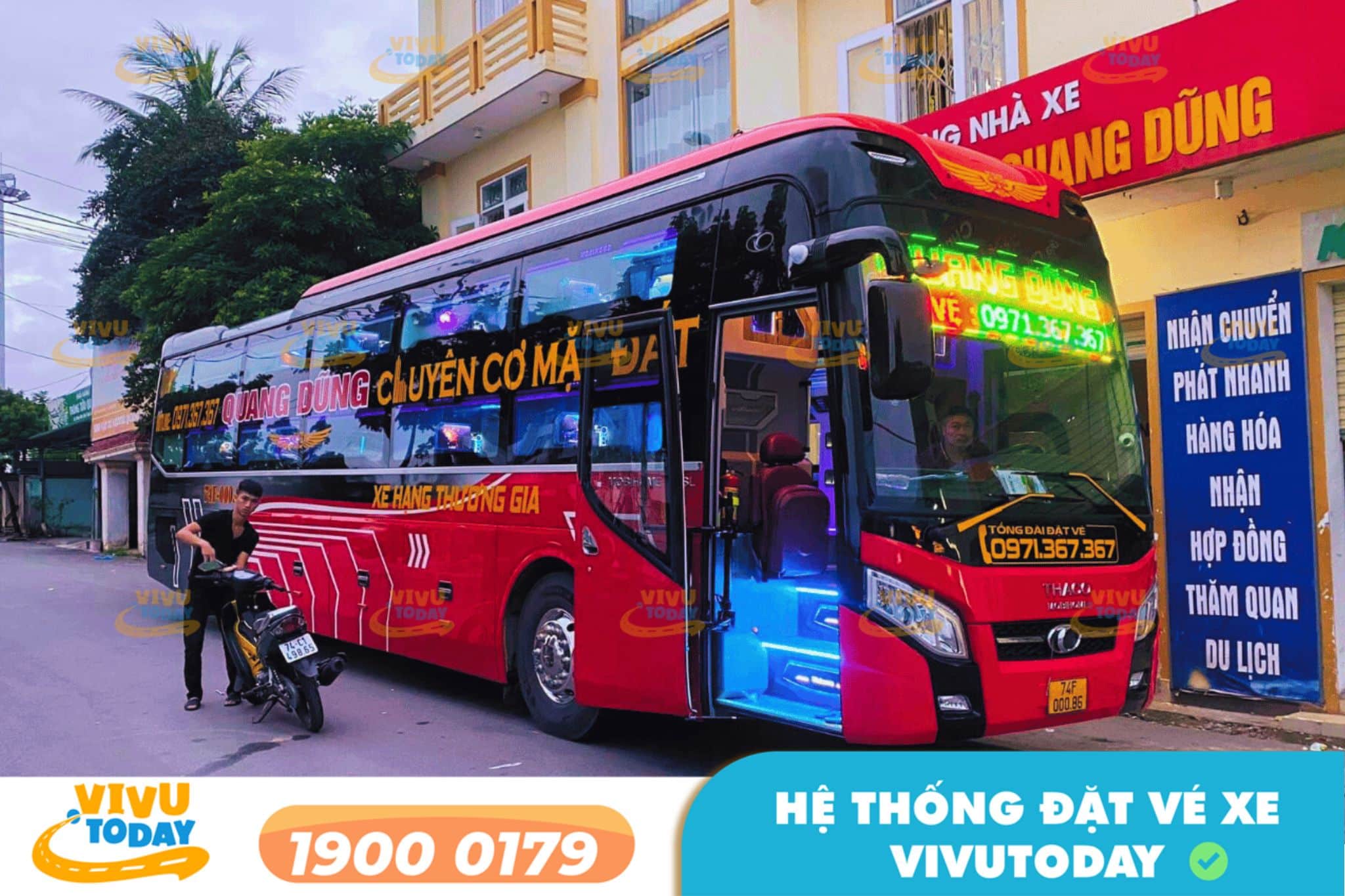 Nhà xe Quang Dũng Vip Limousine tuyến Đà Nẵng đi Phú Yên